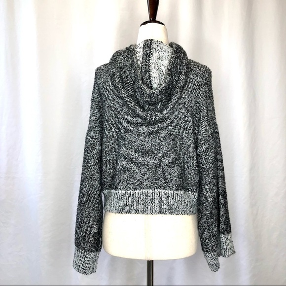 Anthropologie Ruby Moon cropped hooded sweater XS - Picture 5 of 10